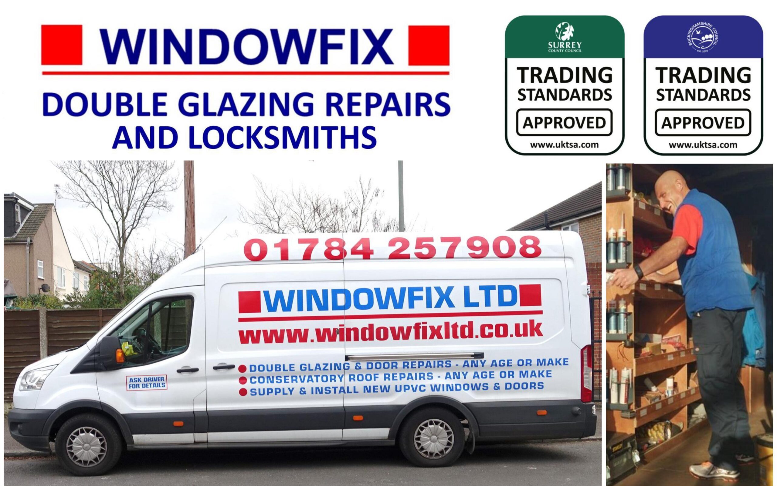 Windowfix Ltd: Double Glazing Repair and Locksmiths Services