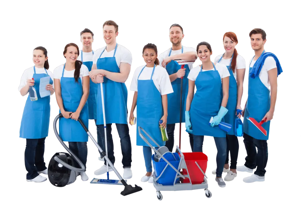 Commercial and domestic cleaners team of UK